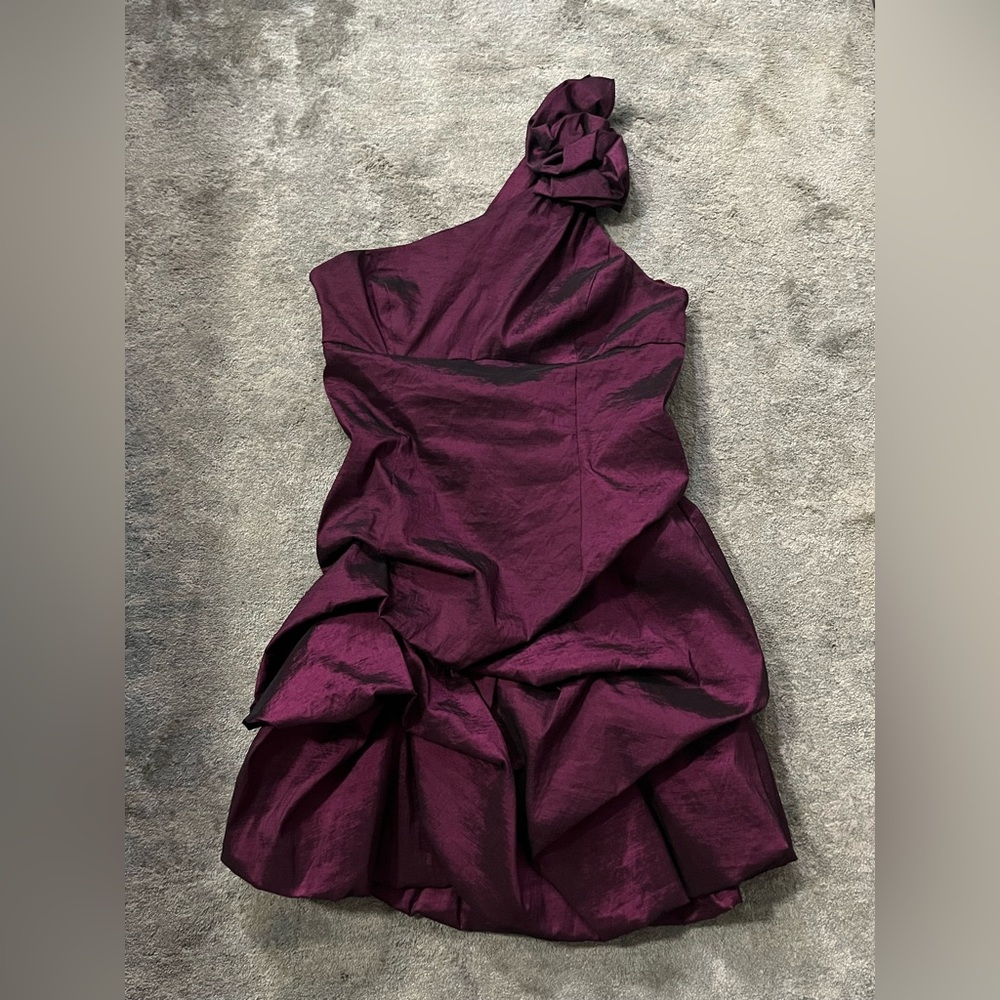 Cache One-Shoulder Formal Dress (size 12)
